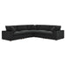 Commix 5 Piece Down Filled Overstuffed Sectional Sofa by Modway - angle view