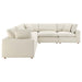 Commix 5 Piece Down Filled Overstuffed Sectional Sofa by Modway - view 26