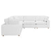 Commix 5 Piece Down Filled Overstuffed Sectional Sofa sectional sofa detail close-up