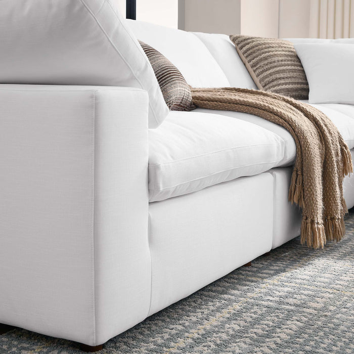 Commix 5 Piece Down Filled Overstuffed Sectional Sofa sectional sofa detail close-up