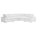 Commix 5 Piece Down Filled Overstuffed Sectional Sofa sectional sofa back view
