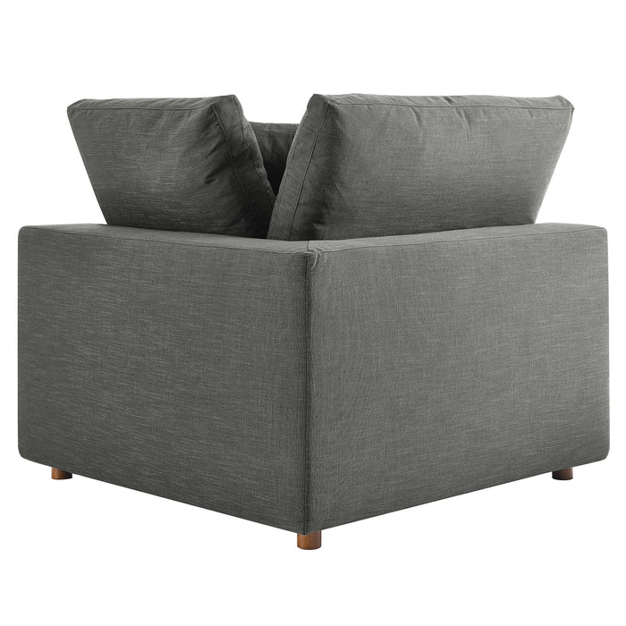 Commix 5-Piece Down Filled Overstuffed Armless Sectional Sofa