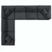 Commix 6 Piece Down Filled Overstuffed Sectional Sofa Set by Modway - view 27
