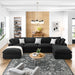 Commix 6-Piece Down Filled Overstuffed Sectional Sofa sectional sofa seating detail