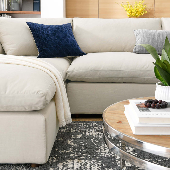 Commix 6-Piece Down Filled Overstuffed Sectional Sofa by Modway - view 24