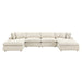 Commix 6-Piece Down Filled Overstuffed Sectional Sofa by Modway - view 20