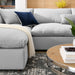 Commix 6-Piece Down Filled Overstuffed Sectional Sofa sectional sofa lifestyle shot