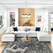 Commix 6-Piece Down Filled Overstuffed Sectional Sofa sectional sofa lifestyle shot