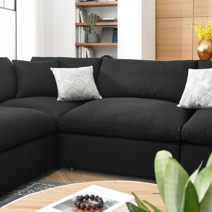 Commix 8-Piece Down Filled Overstuffed Sectional Sofa by Modway - specifications diagram