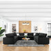 Commix 8-Piece Down Filled Overstuffed Sectional Sofa by Modway - front view