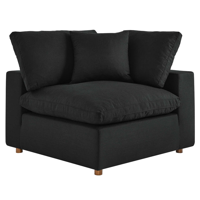 Commix 8-Piece Down Filled Overstuffed Sectional Sofa by Modway - lifestyle in-use