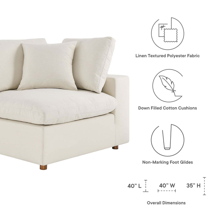 Commix 8-Piece Down Filled Overstuffed Sectional Sofa by Modway - view 18