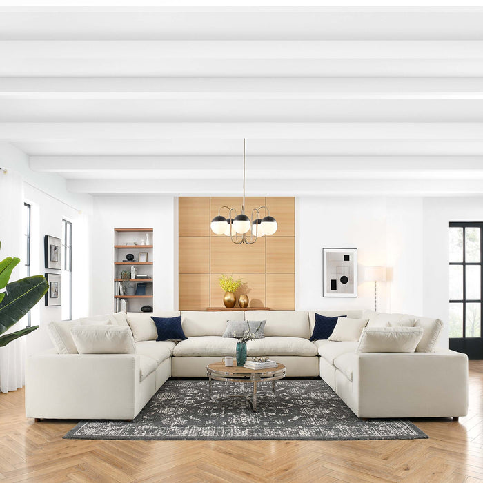 Commix 8-Piece Down Filled Overstuffed Sectional Sofa by Modway - view 16