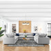 Commix 8-Piece Down Filled Overstuffed Sectional Sofa sectional sofa angle view