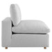 Commix 8-Piece Down Filled Overstuffed Sectional Sofa sectional sofa angle view