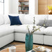 Commix 8-Piece Down Filled Overstuffed Sectional Sofa sectional sofa side view