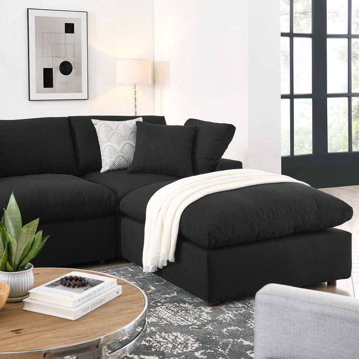 Commix 7-Piece Down Filled Overstuffed Sectional Sofa by Modway - specifications diagram