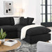 Commix 7-Piece Down Filled Overstuffed Sectional Sofa by Modway - specifications diagram