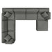 Commix 7-Piece Down Filled Overstuffed Sectional Sofa sectional sofa detail close-up