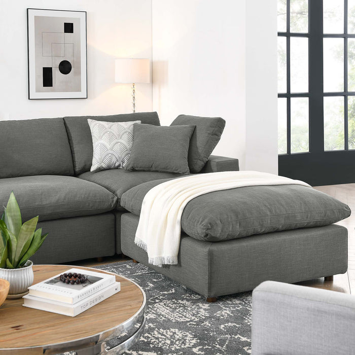 Commix 7-Piece Down Filled Overstuffed Sectional Sofa sectional sofa detail close-up