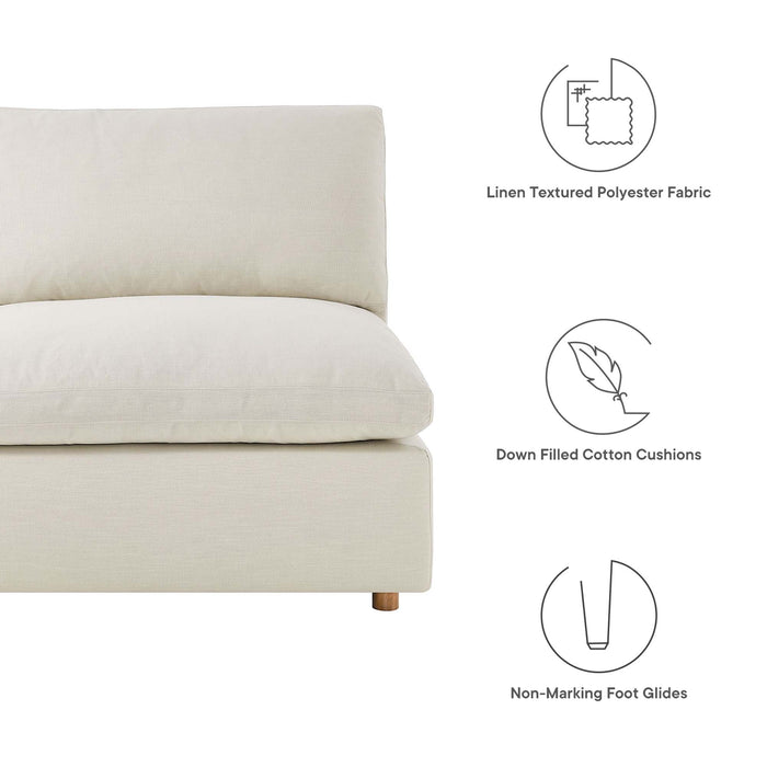 Commix 7-Piece Down Filled Overstuffed Sectional Sofa by Modway - view 19