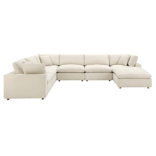 Commix 7-Piece Down Filled Overstuffed Sectional Sofa by Modway - view 17