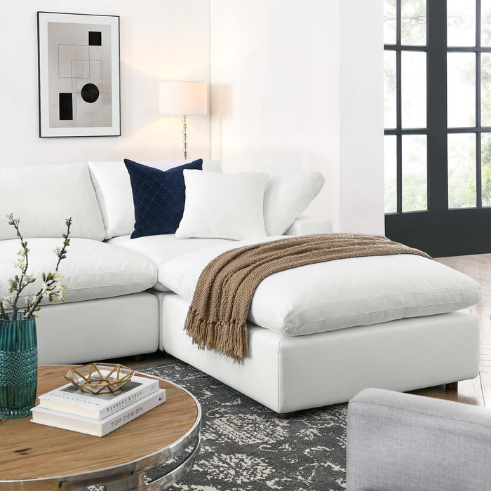 Commix 7-Piece Down Filled Overstuffed Sectional Sofa sectional sofa side view