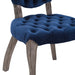 Modway Exhibit French Vintage Dining Performance Velvet Side Chair - View 11