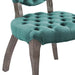 Modway Exhibit French Vintage Dining Performance Velvet Side Chair - View 17