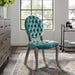 Modway Exhibit French Vintage Dining Performance Velvet Side Chair - View 12