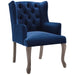Modway Realm French Vintage Dining Performance Velvet Armchair - View 11