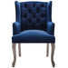 Modway Realm French Vintage Dining Performance Velvet Armchair - View 9