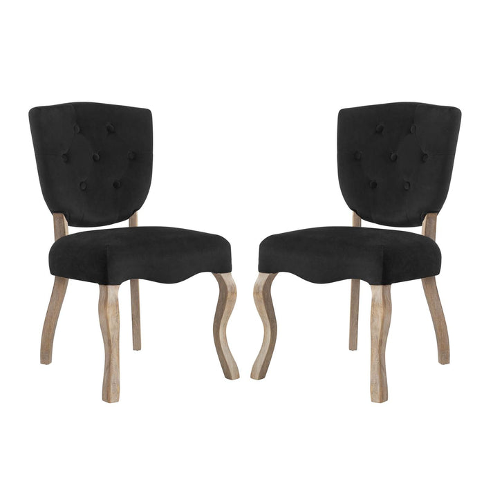 Array Dining Side Chair Set of 2 - Modway \kitchen & dining\dining chairs