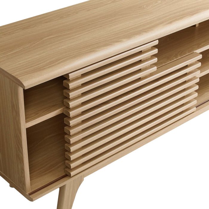 Modway Render 71" Media Console TV Stand Living Room Furniture - Installation View