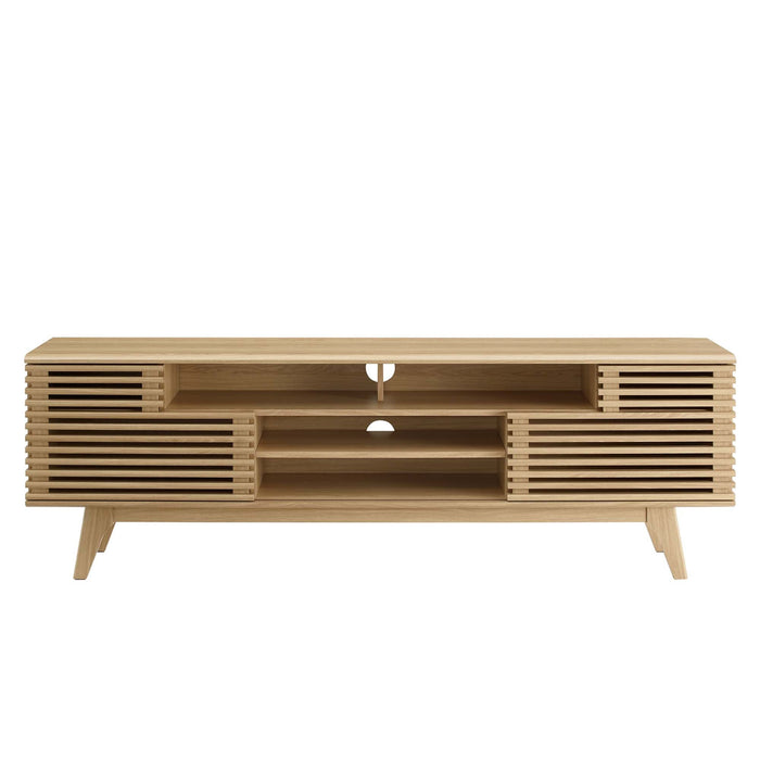 Modway Render 71" Media Console TV Stand Living Room Furniture - Dimensions