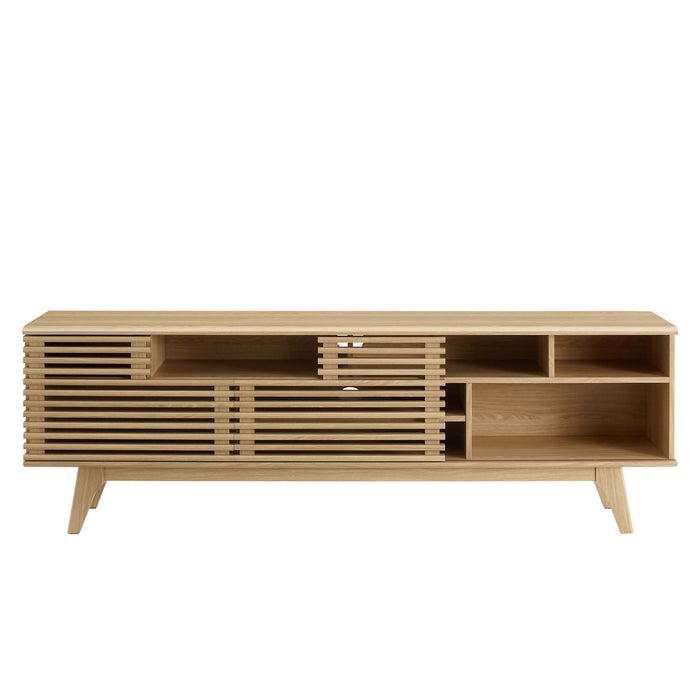 Modway Render 71" Media Console TV Stand Living Room Furniture - Features