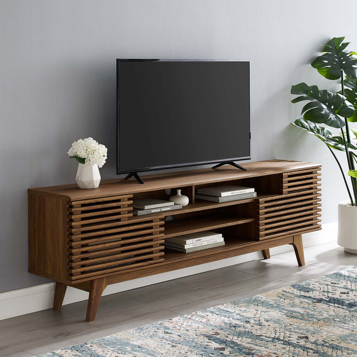Modway Render 71" Media Console TV Stand Living Room Furniture - View 9