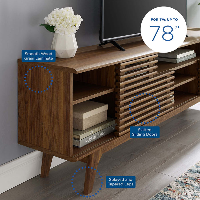 Modway Render 71" Media Console TV Stand Living Room Furniture - View 11