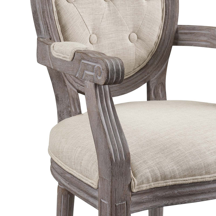 Arise Upholstered Fabric Dining Armchair Set of 4