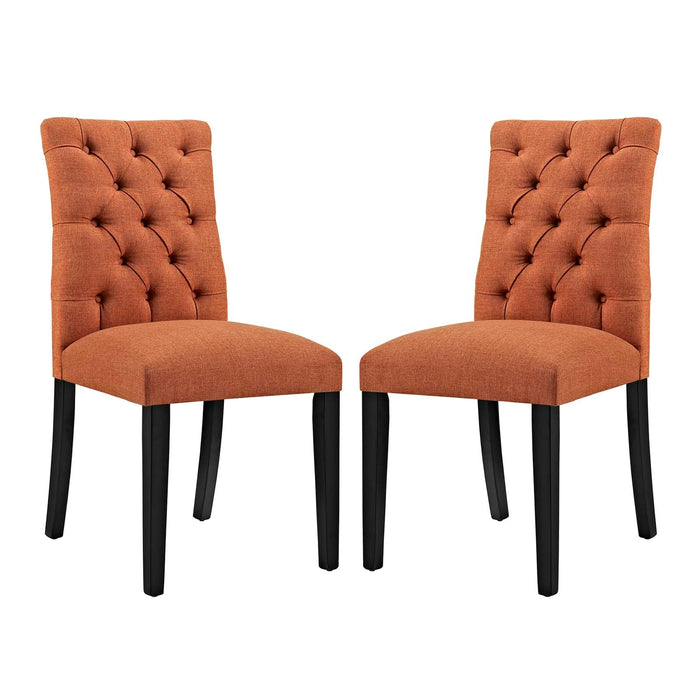 Duchess Fabric Dining Chair Set of 2