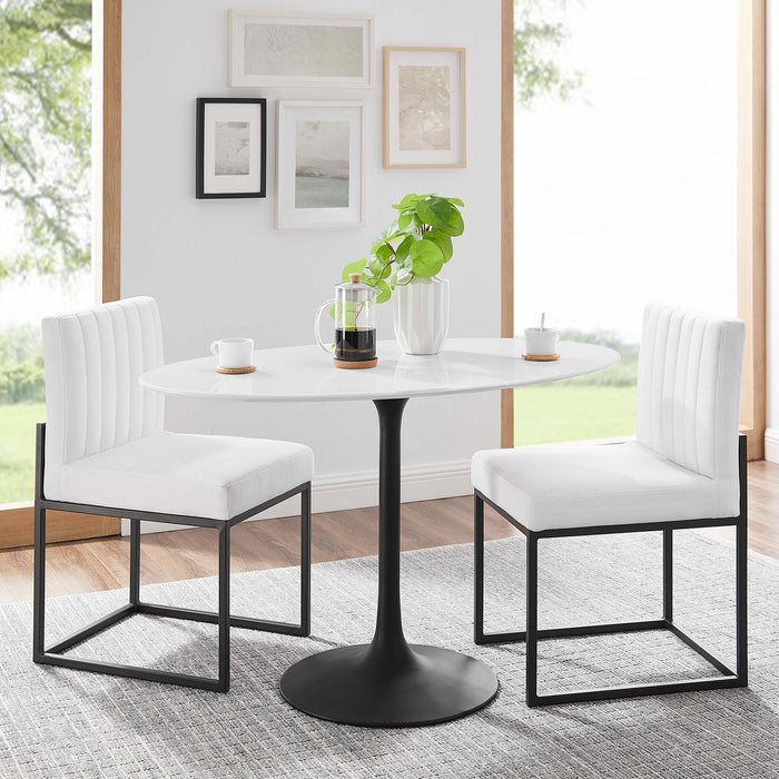 Lippa Oval Wood Dining Table