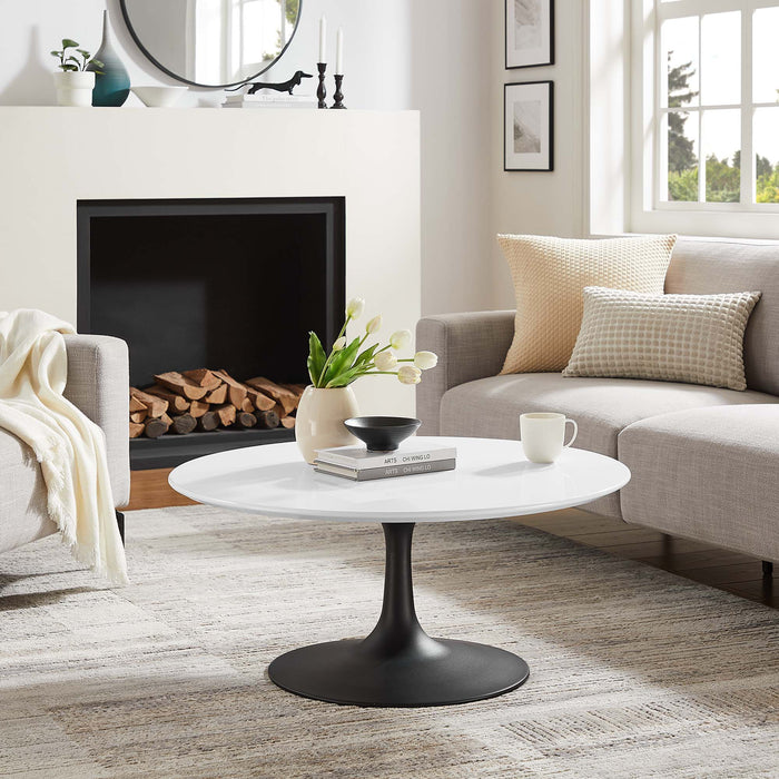 Lippa Round Wood Coffee Table