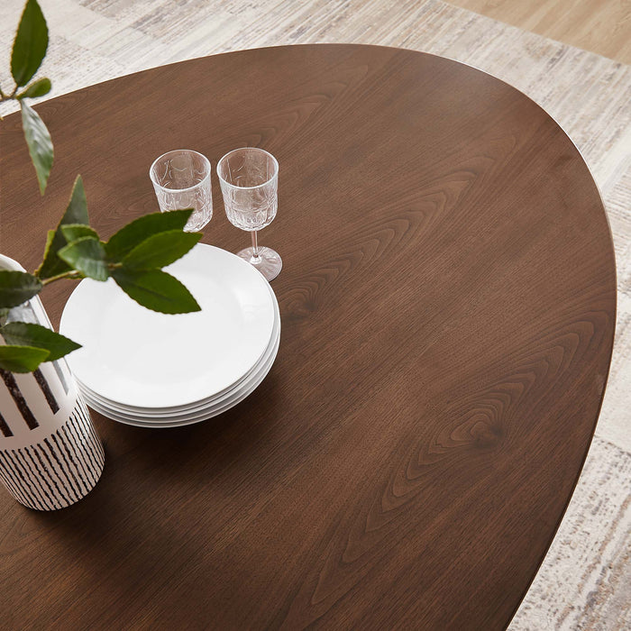 Lippa Oval Wood Dining Table