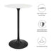 Modway Lippa Round Wood Bar Table Living Room Furniture - View 14