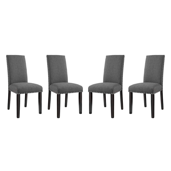 Parcel Dining Side Chair Fabric Set of 4