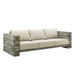 Manteo Rustic Coastal Outdoor Patio Sunbrella®  Sofa - alternate angle view
