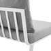 Riverside Outdoor Patio Aluminum Armless Chair - view 21