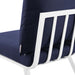 Riverside Outdoor Patio Aluminum Corner Chair - view 28