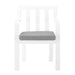 Baxley Stackable Outdoor Patio Aluminum Dining Armchair - view 6