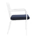 Baxley Stackable Outdoor Patio Aluminum Dining Armchair - view 11
